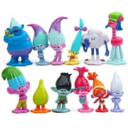 SUPER AWESOME TOY 12 Pcs for Troll Inspired Birthday Party, Gift or Collection!