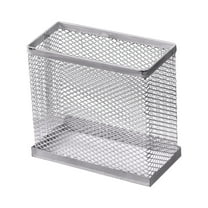 PEIBang Wire Mesh Metal Pen Holder,Desktop Pen Organizer,Wall Mounted Pen Pencil Cup for Office Supplies