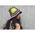 thumbnail image 4 of Sombrero-de-ganchillo-para-mujer-Sombrero-de-pescador-floral tejido-hecho a mano a cuadros-Sombrero-de-pescador-para-mujer-Otoño-Primavera-Invierno-Verano, 4 of 5