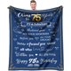thumbnail image 1 of LHSHID 65th Birthday Gifts for Men Blanket 65 Birthday Gifts for Dad or Grandpa Birthday Gifts for Men 65 Year Old Birthday Gifts Men Cozy & Soft Flannel Throw Blanket 30x40in, 1 of 6