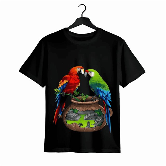 Camiseta artística de los Loros de Honduras: cultura y estilo en una sola camiseta
