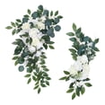 thumbnail image 2 of 2 uds. grandes para boda, , colgante artificiales decorativas para boda, telón de fondo para , ad Colcomx Corona colgante de puerta delantera, 2 of 8