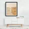 thumbnail image 3 of Shoreline, Huntington Beach - Huntington Beach California Photography Beach Coast Ocean Palm Tree Seaside Summer Scenic Black Framed Wall Art Print 9 x 12 inches, 3 of 4