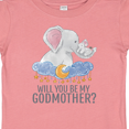 thumbnail image 4 of Inktastic Will You Be My Godmother? Boys or Girls Baby T-Shirt, 4 of 5