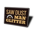 thumbnail image 4 of Wood Shop Novelty Sign, Metal Wall Decor - 10x14 inches, 4 of 4