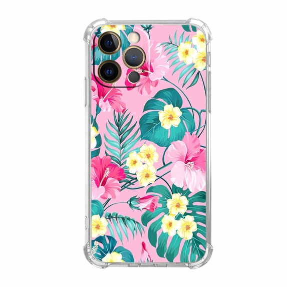 Beautiful flower Case for iPhone 11 Pro Max,Aesthetic Colourful Floral Pattern Soft TPU Full Cover Case
