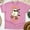 Azalea, variant on Creep It Real Ghost Graphic Tee | Funny Cute T-Shirt for Women, Black, Size M