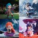 thumbnail image 5 of in stock Original League of Legends Ahri Lee Sin Ashe Yasuo Zoe Teemo Seraphine Jinx Yuumi Ezreal action figure model boxed toy, 5 of 5