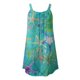 thumbnail image 4 of ICHUANYI Clearance Women's Boho Floral Printed Dress Summer Sleeveless Tshirt Beach Mini Dresses(Green, M) ICHUANYI WER2023081501784, 4 of 4