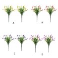 thumbnail image 3 of Inteprter 2 uds flores artificiales plantas falsas ramo de flores de imitación arreglo al aire libre decoración de boda accesorios de fotografía Decoración Púrpura Inteprter HA084186-03, 3 of 6