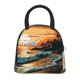 thumbnail image 1 of Balery Serene Ocean Sunset Bolsa de Almuerzo para Mujeres, Caja de Almuerzo, Bolsa de Almuerzo Pequeña Impermeable, Tote de Almuerzo Reutilizable con Gran Capacidad, 1 of 6
