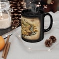 thumbnail image 4 of The Hobbit The Shire Map Ceramic Mug- for Story lover 11oz Black Mug, 4 of 6