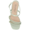 thumbnail image 5 of Journee Womens Lornnah Beaded Strap Heeled Dress Sandals, 5 of 10