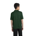 thumbnail image 2 of Port Authority Teen Unisex Regular Plain Short Sleeves Polo Dark Green Small, 2 of 6