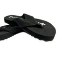 thumbnail image 4 of Gypsy Soule Traction Outsole Flip Flops, 1in Comfort Heel Thong Sandals, Black, 4 of 4