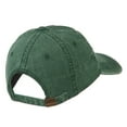thumbnail image 4 of Connecticut State Map Embroidered Washed Cap - Dark Green OSFM, 4 of 5