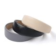 thumbnail image 2 of Stylish Wide Leather Headbands for Women - 3 Pack, Chic & Comfortable Hair, 2 of 5