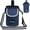 Navy, variant on PetAmi Dog Treat Pouch, Large 3-Cup Dog Training Treat Bag with Poop Bag Dispenser, Hands-Free Waist Belt & Crossbody Strap, Reflective with Multiple Pockets & Belt Clip (Red)