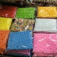 thumbnail image 3 of Dserhfy Polystyrene Bead Mini Non-fade Light Weight Bright Color Foam Bead for Gift Box Filling, 3 of 8
