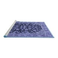 thumbnail image 2 of Ahgly Company Machine Washable Indoor Rectangle Persian Blue Traditional Area Rugs, 5' x 8', 2 of 4