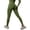 Army Green, variant on Women's High Waisted Seamless Leggings Butt Lifting Stretchy Workout Pants