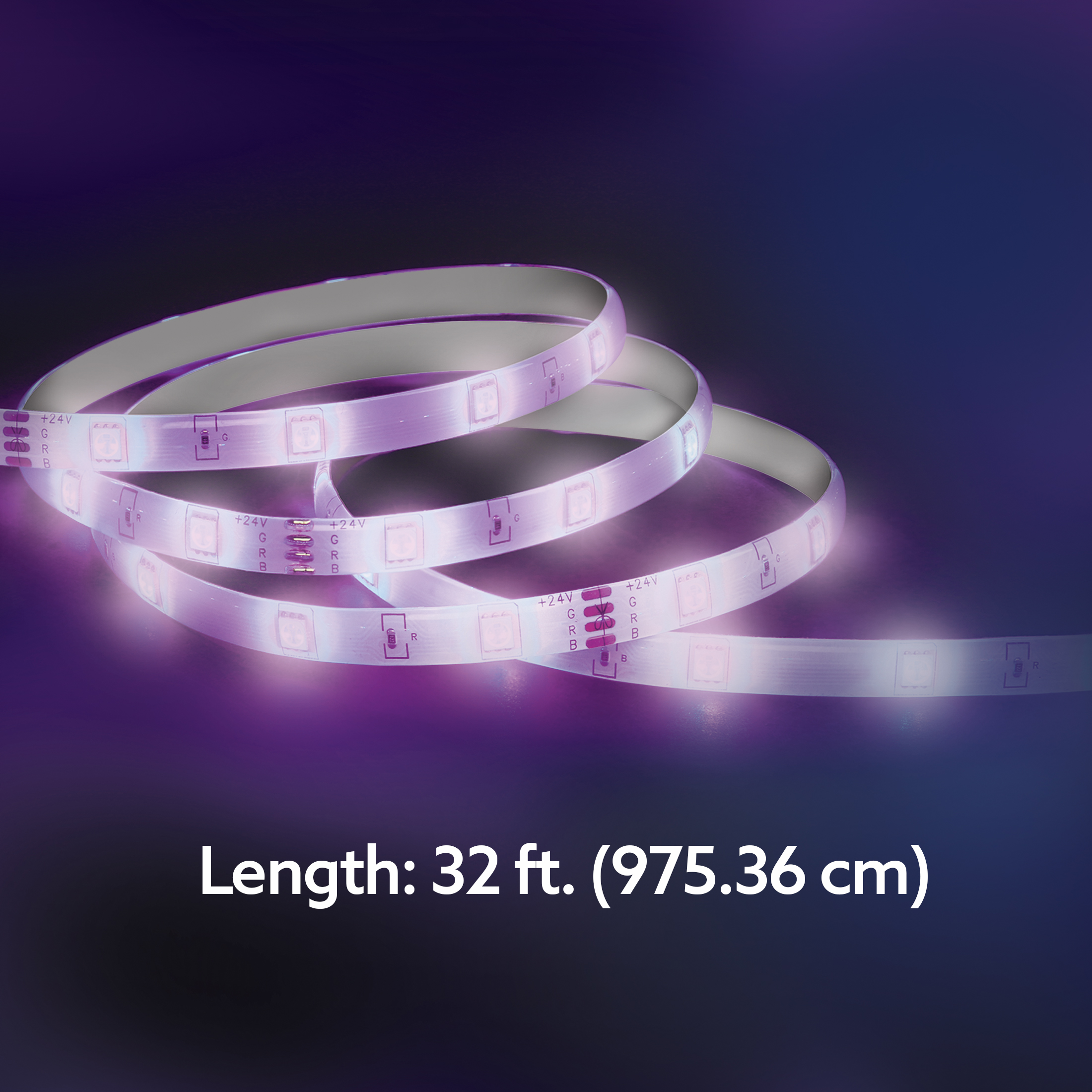 Feit Electric 32' Color Changing LED Strip Light with Remote photo 4