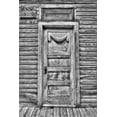 thumbnail image 2 of Flaherty, Dennis 17x24 White Modern Wood Framed Museum Art Print Titled - Colorado, St Elmo Weathered door in building, 2 of 4