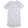 thumbnail image 3 of FLORA NIKROOZ Women's Lace Trim Ribbed Sleep Shirt Nightgown, Size Small,, 3 of 3