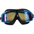 thumbnail image 1 of Lunettes de Natation Anti-Buée Protection UV Bleu Noir, 1 of 8