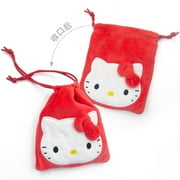 Sanrio Hello Kitty My Melody Blanket Bear Wheat Flour Kulomie Drawstring Bag Change Bag Bag