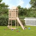thumbnail image 1 of vidaXL Playhouse with Climbing Wall Solid Wood Pine, 1 of 5