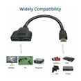 thumbnail image 2 of High Quality!HDMI Splitter Adapterkabel HDMI SPLITTER 1 IN 2 UT HDMI HANE, 2 of 5