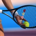thumbnail image 1 of DYNWAVECA 4 Pieces Tennis Racket Dampener Avoid Vibration for Beginners Outdoor Player, 1 of 10