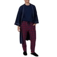 thumbnail image 4 of Fruit Of The Loom Men’s Short Sleeve Crewneck Top and Fleece Pajama Pants Set, 4 of 5