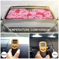 thumbnail image 3 of Kirby Cartoon Game Car Windshield Sunshade Umbrella Foldable Reflective Sun Visor Front Window Cover Protector Accessories, 3 of 8