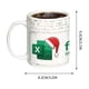 thumbnail image 3 of Taza de cerámica blanca, diseño único para café, té o agua, vajilla duradera con amplia capacidad para el desayuno y el uso diario, fácil de limpiar, 3 of 6