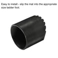 thumbnail image 5 of Uxcell Rubber 52mm ID Telescopic Ladder Non-Slip Feet Mat Pad Cover Cushion Black 2 Pack, 5 of 5