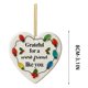 thumbnail image 3 of Decoración acrílica colgante en forma de corazón - 8 cm acabado mate con cuerda dorada - adorno opaco plano de 3 mm de grosor para regalos cálidos y celebraciones, 3 of 6