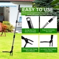 thumbnail image 3 of Stand Up Weed Puller Tool - 44" Long Handle with 4 Steel Claws, No Bend No Kneel Weeding, Heavy Duty Root Remover for Lawn & Garden, Chemical Free, Easy Storage, 3 of 6