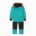 thumbnail image 4 of UAYOTSE Snowsuit Children's Unisex Ski Suit Thickened Warm Ski Overall Winter Warm Ski Suits with Hood Snow Overall Windproof,Sizes 3-4 Years, 4 of 6