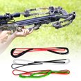 thumbnail image 2 of 26.5 inch compound straight bow training strings for archery (1 pcs, black and red), 2 of 5