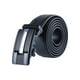 thumbnail image 1 of Cinturón de ratchet sin agujeros de aleación automática para hombre Allegra K negro 110 cm/31 1/2 - 38 pulgadas, 1 of 5