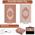 thumbnail image 6 of Waterproof Outdoor Rug,Plastic Reversible Rug,Modern Area Rug,Large Floor Mat,Modern Plaid Outdoor Rug for Outdoors,RV,Patio,Backyard,Deck,Picnic,Beach,Camping, 6 of 9