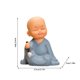 thumbnail image 3 of ShinYu Pequeño Monje Zen Decoración Del Hogar Sala de Estar Mesa de Té Muñeca Muñeca Cura Departamento Descompresión, 3 of 7