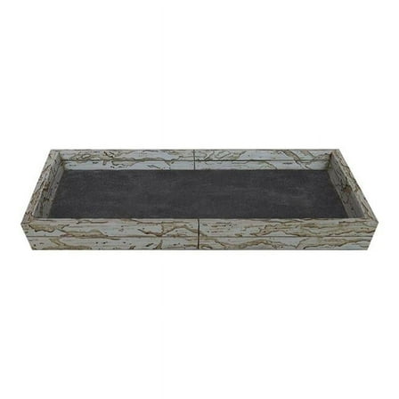 NuSteel  Rustic Stone Antique Amenity Tray