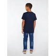 thumbnail image 5 of Youth Fine Jersey Tee, XS, Granite Heather, 5 of 5