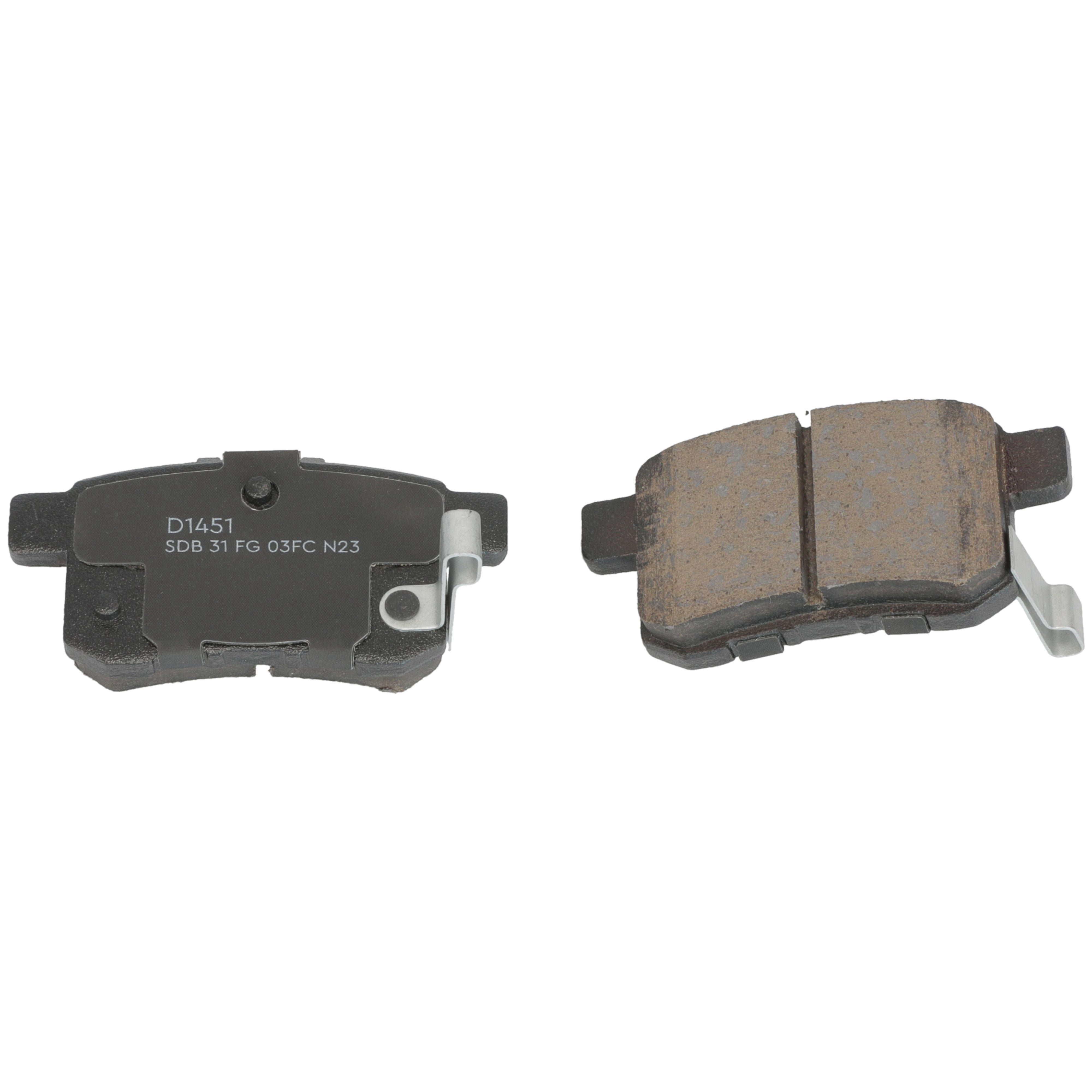 Winstop Brake Pad Set, Rear WS.1451.0.C, Honda Accord 2008
