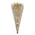 thumbnail image 3 of Elegant Furniture Falls 15 light Chrome Chandelier Clear Elegant Cut Crystal, 3 of 3