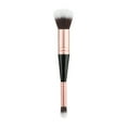 thumbnail image 2 of SDJMa Dual-Ended Makeup Brush, Concealer & Powder Brush 2-in-1, Soft Bristles, for Beginners (Gold), 2 of 8