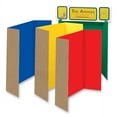 Pacon TriFold Display Boards, 48" x 36", Assorted Colors, 24/Carton